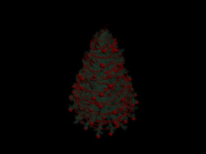 christmas tree 3D मॉडल