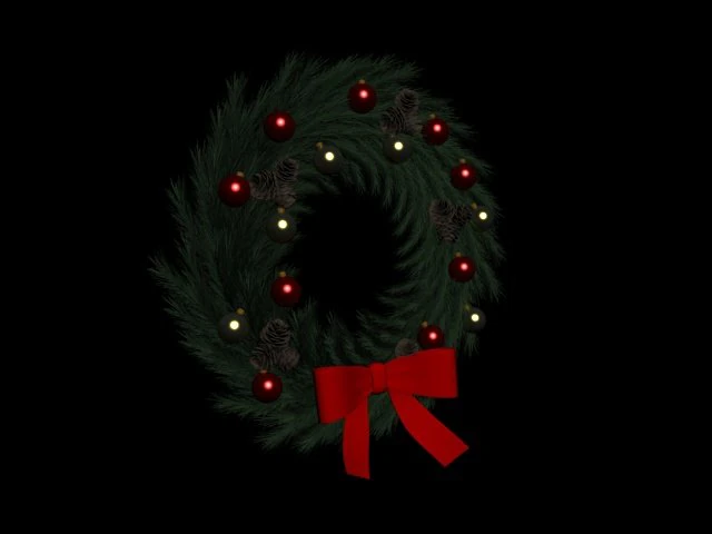 christmas decoration 3D Model .c4d .max .obj .3ds .fbx .stl .blend 