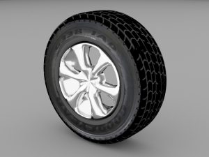 car wheel 3D Model