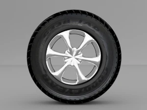 car wheel 3D Model