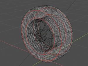 car wheel 3D Model