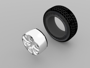 car wheel 3D Model