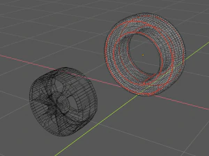 car wheel 3D Model