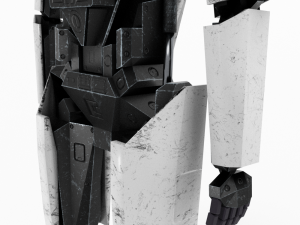 futuristic robot Modèle 3D