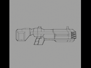 futuristic sci-fi gear 3D Model