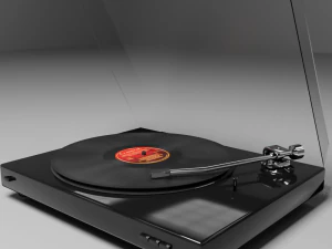 vinyl record player 3D Model