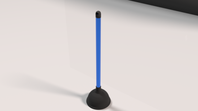 plunger 3Dモデル .c4d .max .obj .3ds .fbx .stl .blend 