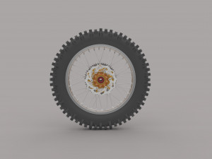 rear weel 3D Model