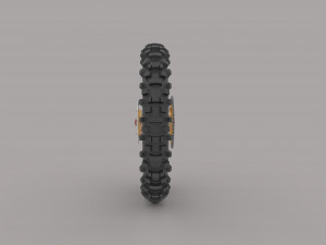 rear weel Model 3D