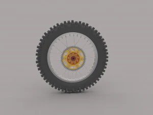rear weel 3D Model