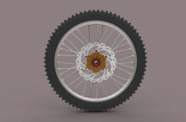 front weel 3D-Modell .c4d .max .obj .3ds .fbx .stl .blend 