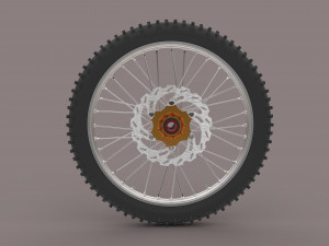 front weel 3D Model