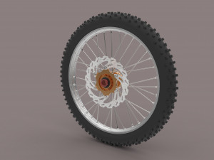 front weel 3D-Modell