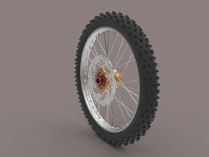 front weel 3D-Modell