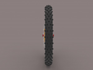 front weel 3D-Modell