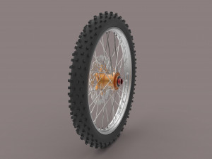 front weel 3D-Modell