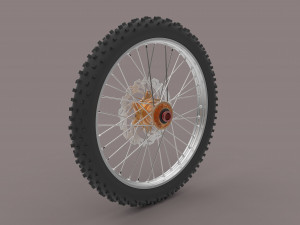 front weel 3D-Modell