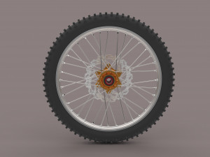 front weel 3D-Modell