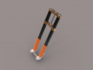 fork 3D 모델