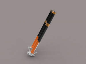 fork 3D 모델