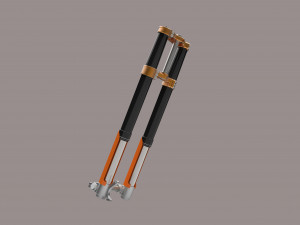 fork 3D 모델