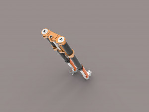 fork 3D 모델