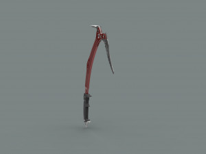ice ax of tomb raider Modelo 3D