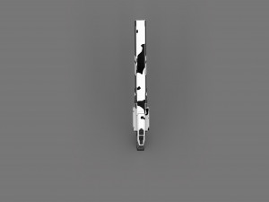 ase of spades hand cannon 3D Baskı Modeli