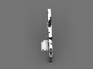 ase of spades hand cannon 3D Baskı Modeli