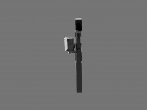 ase of spades hand cannon 3D Baskı Modeli