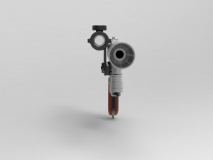 han solo blaster dl-44 Modèles 3D en vedette
