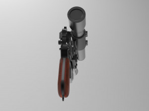 han solo blaster dl-44 Modèles 3D en vedette