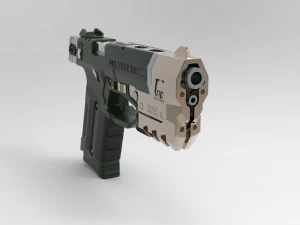 cyberpunk militech m-10af lexington 3D Print Model