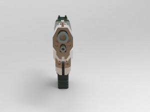 cyberpunk militech m-10af lexington 3D 프린트 모델