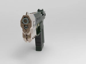 cyberpunk militech m-10af lexington 3D Print Model