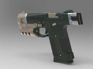 cyberpunk militech m-10af lexington 3D Print Model