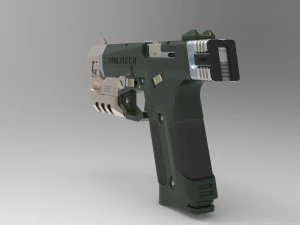cyberpunk militech m-10af lexington 3D Print Model