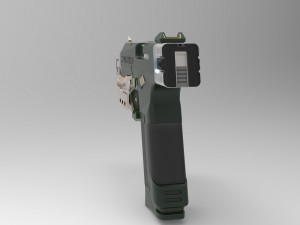 cyberpunk militech m-10af lexington 3D 프린트 모델
