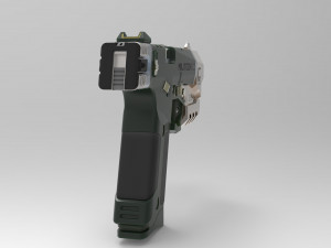 cyberpunk militech m-10af lexington 3D 프린트 모델