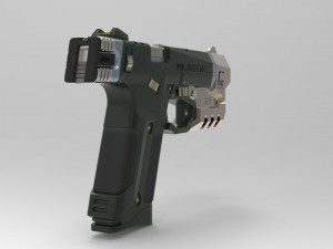 cyberpunk militech m-10af lexington 3D 프린트 모델