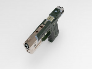 cyberpunk militech m-10af lexington 3D 프린트 모델