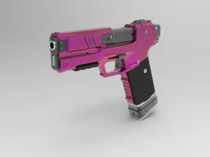 militech m-76e omaha 3D Print Model