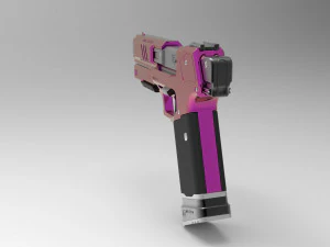 militech m-76e omaha 3D Print Model