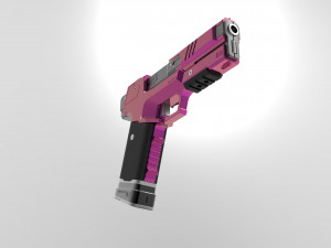 militech m-76e omaha 3D 프린트 모델