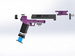 militech m-76e omaha 3D 프린트 모델