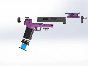 militech m-76e omaha 3D Print Model