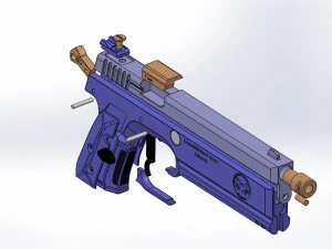 constitutional arms liberty cyberpunk 2077 3D Print Model