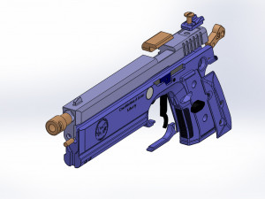 constitutional arms liberty cyberpunk 2077 Modelo de Impressão 3D