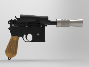 lukes blaster dl-44 Modello di stampa 3D