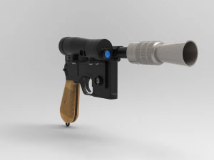 lukes blaster dl-44 3D Print Model